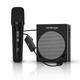WinBridge S91 Voice Amplifier & Karaoke Machine, 30W Portable PA System with 2 Wireless Microphones, HD Clear Sound Bluetooth Speaker for Teachers, Tour Guide, Singing, Home Party,Big Sound Small Body