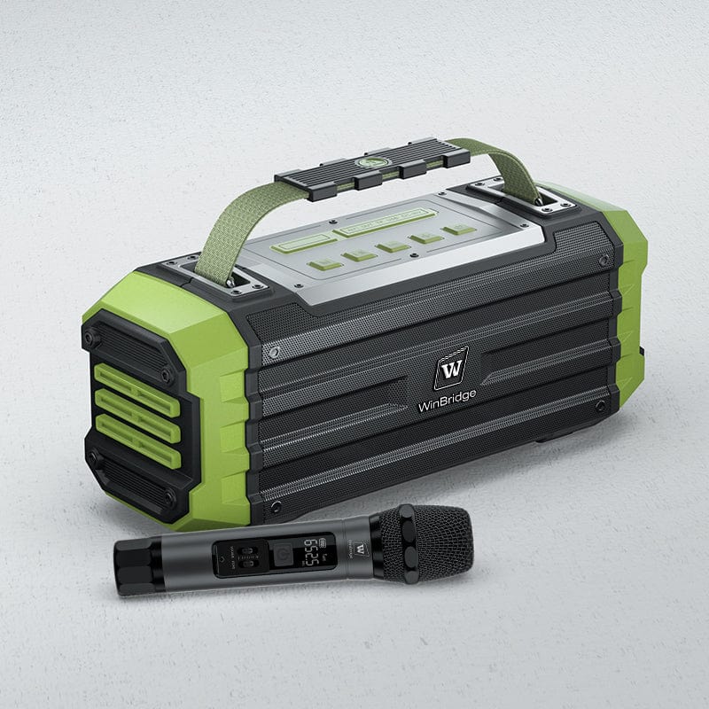K30 Portable speaker with Wireless microphone for camping and outdoor activity - WinBridge