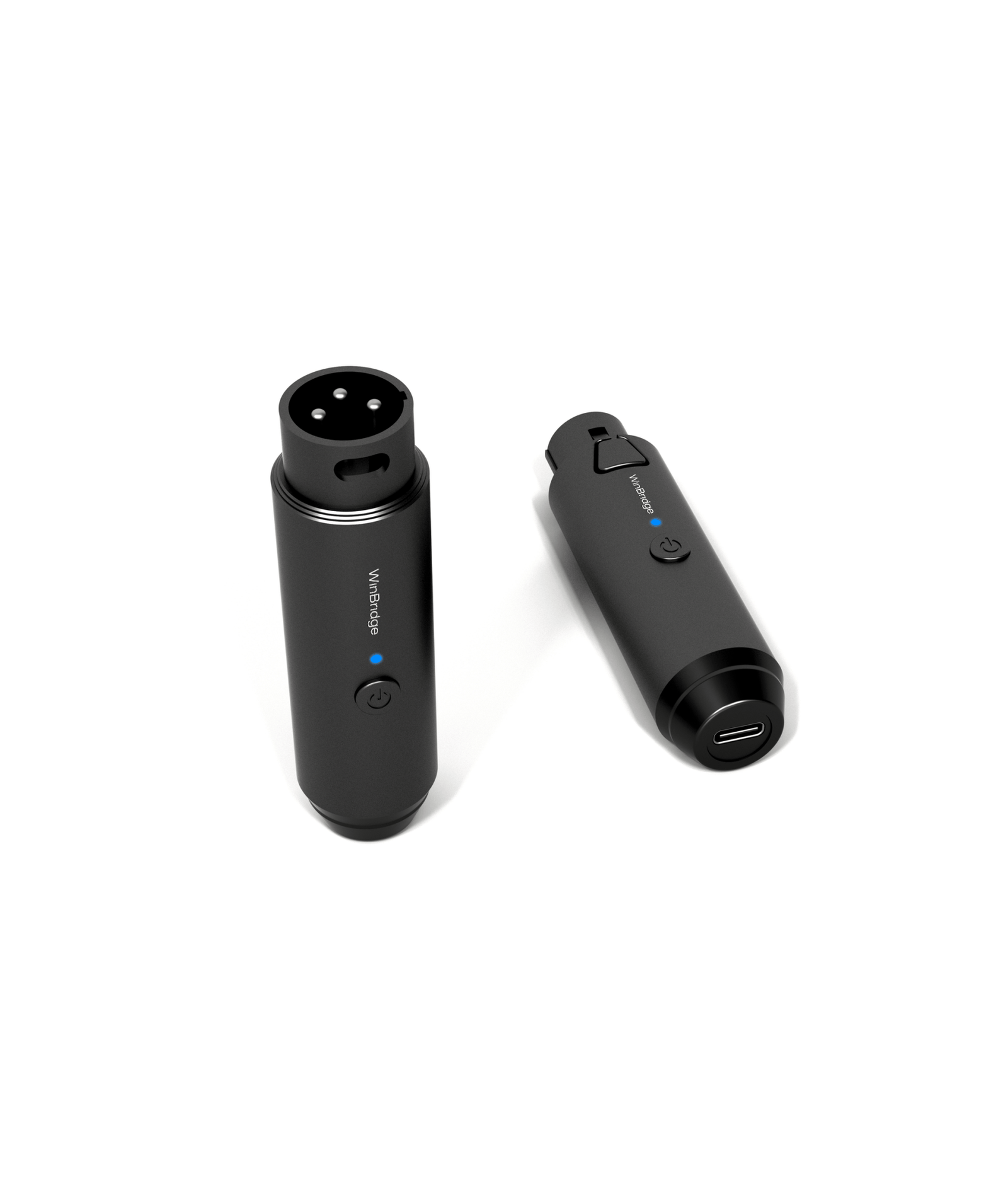 WinBridge 2.4GHz Wireless XLR Microphone Transmitter & Receiver System - 24 - bit/192kHz High - Resolution Plug - on Adapter for Dynamic Microphones, Audio Mixers, PA Systems, and Cameras H58 - WinBridge
