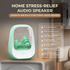 WinBridge Bluetooth Speaker with Humidifier - Wireless Speaker with Water Drip, LED Night Lights, Raindrop Sounds for Sleep & Bedroom Relaxation - WinBridge