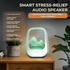 WinBridge Bluetooth Speaker with Humidifier - Wireless Speaker with Water Drip, LED Night Lights, Raindrop Sounds for Sleep & Bedroom Relaxation - WinBridge