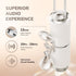 WinBridge Jewelry Semi - In - Ear Bluetooth Earphones with Diamond Earrings, Charging Case & Necklace,Bluetooth 6.0, Hi - Fi Sound, 2 - in - 1 Wearable Fashion Necklace Earbuds - WinBridge