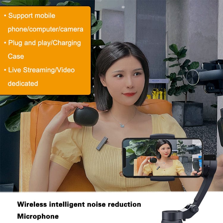 WinBridge M10 Wireless Lavalier Microphone With Charging Case - WinBridge