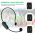 WinBridge M801 20W Voice Amplifier With Wireless Microphone Headset Waterproof with Siren Noise Feature - WinBridge