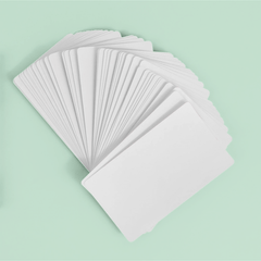 50pcs Blank Paper Card
