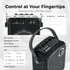 WinBridge S100 Wireless Voice Amplifier with Handheld Microphone 70W Multifunctional Portable Bluetooth Pa System for Teachers, Karaoke Speaker and Mic System Supports Guitar, Monitoring and Live - WinBridge