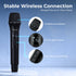 WinBridge S200 150W High - Power Karaoke Machine with 2 Wireless Microphones, Premium Voice Amplifier/PA System, Portable Bluetooth Speaker with Microphone for Party, Outdoor, Classroom, Singing, Guitar Amp - WinBridge