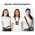 WinBridge S91 Voice Amplifier & Karaoke Machine, 30W Portable PA System with 2 Wireless Microphones, HD Clear Sound Bluetooth Speaker for Teachers, Tour Guide, Singing, Home Party,Big Sound Small Body - WinBridge