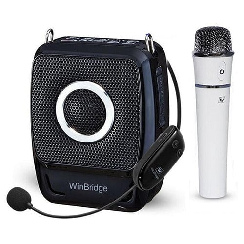WinBridge S92 Pro Portable PA System with 2 Wireless Microphones Bluetooth - WinBridge