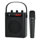 WinBridge S93 Pro Voice Amplifier with Wireless Microphone & Speaker - Portable Mini Bluetooth PA System with Handheld Mic, 30W Ultra - Light Rechargeable Megaphone for Teachers, Speech & Events - WinBridge