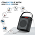 WinBridge S95 Bluetooth 5.3 Voice Amplifier with Wireless Headset Mirophone&Handheld Mic, 4 Sound Effects, Personal Megaphone Pa System Speaker for Teachers Indoor Outdoor Party - WinBridge