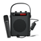 WinBridge S95 Bluetooth 5.3 Voice Amplifier with Wireless Headset Mirophone&Handheld Mic, 4 Sound Effects, Personal Megaphone Pa System Speaker for Teachers Indoor Outdoor Party - WinBridge