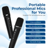 WinBridge S99 100W Powerful Wireless Voice Amplifier with Two Handheld Microphones for Teachers,Portable PA System with Sound Effects, Karaoke Speaker and Mic System Support Guitar Play - WinBridge