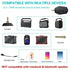 WinBridge U7 UHF Wireless Lavalier Microphone with Lapel Microphone, Headset Mic and Stand Mic - WinBridge
