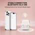 WinBridge Wireless Earbuds, Jewelry - Style Semi - Open Ear Headphones, Bluetooth 6.0, Elegant In - Ear Buds for Women, Gift, Rose Gold - WinBridge