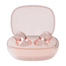 WinBridge Wireless Earbuds, Jewelry - Style Semi - Open Ear Headphones, Bluetooth 6.0, Elegant In - Ear Buds for Women, Gift, Rose Gold - WinBridge